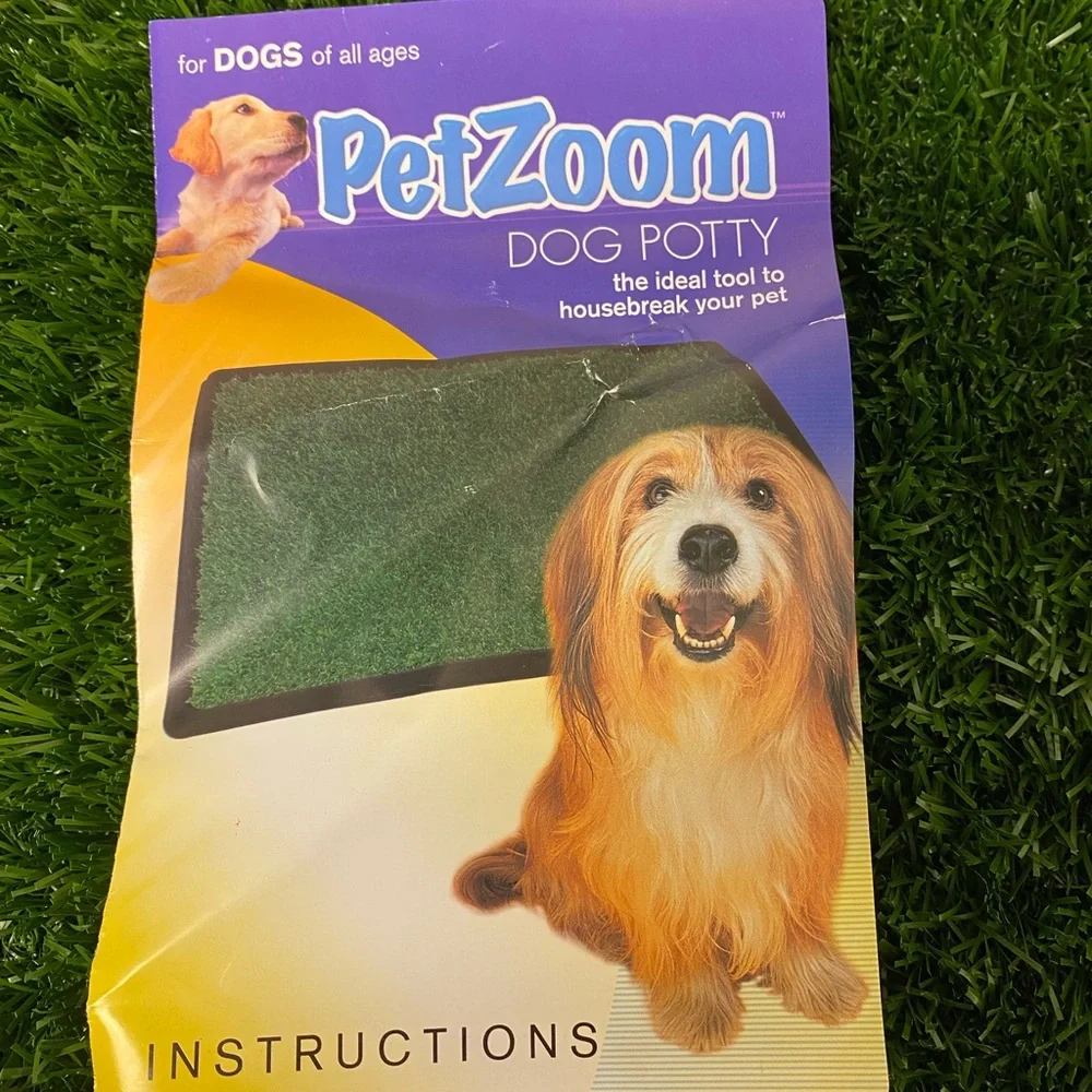PetZoom Dog Potty Pee Pad Tray